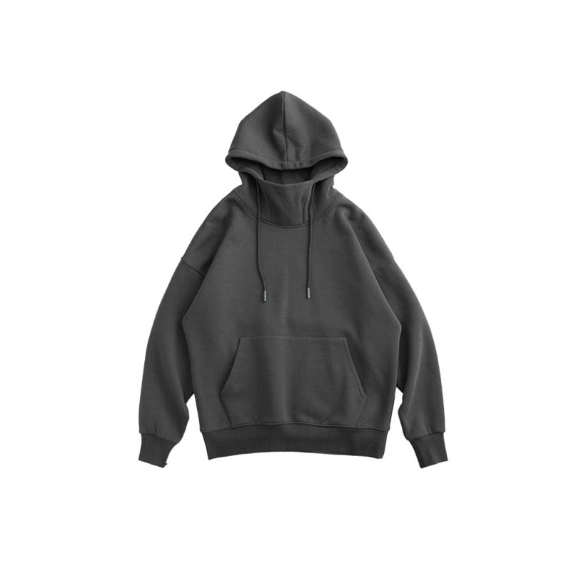 High Collar Hoodie Stashed NY