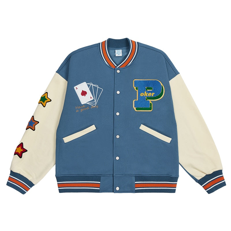 Poker Varsity Jacket